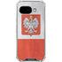 Poland Flag Distressed Google Pixel 9a Clear Case
